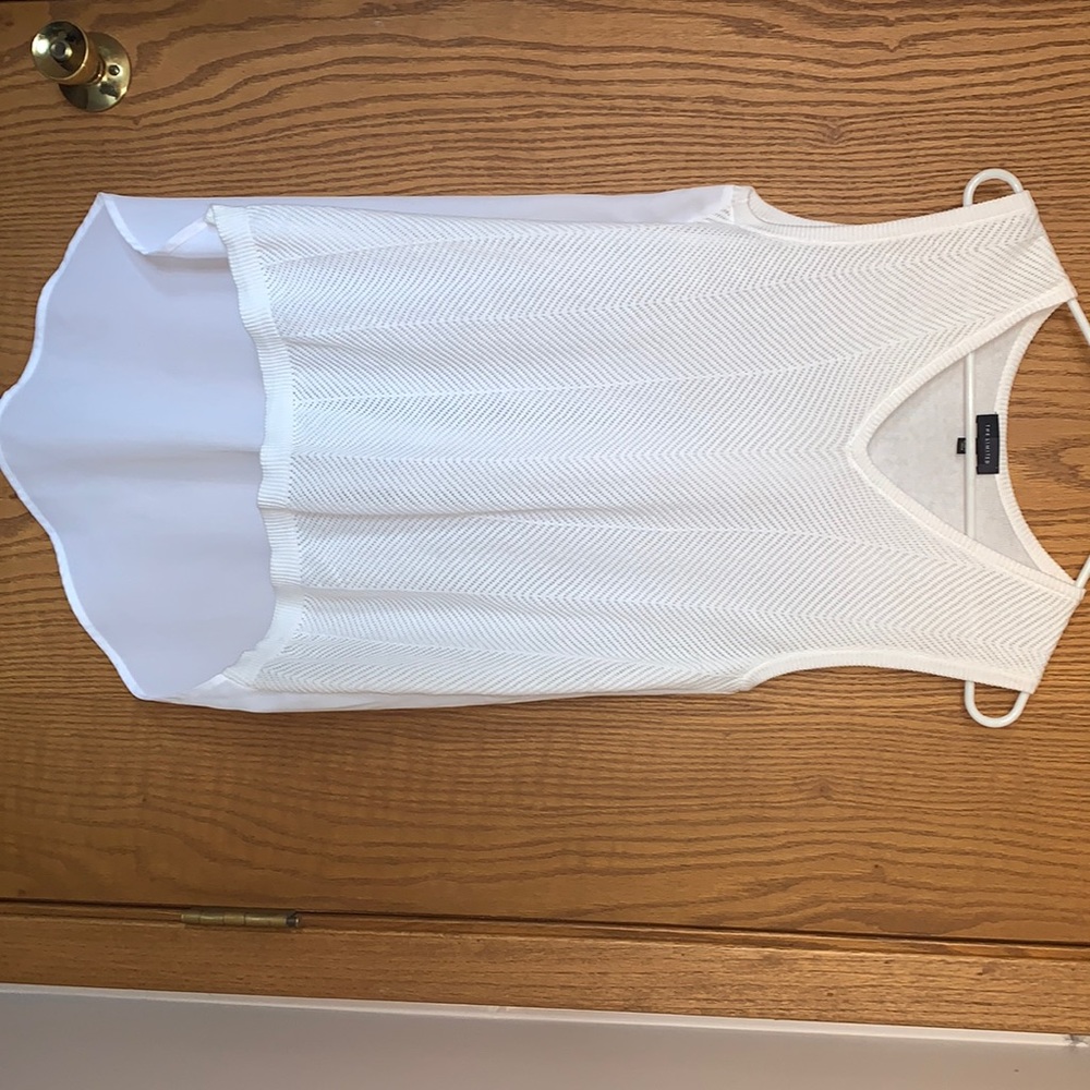 The Limited Women Dress Shirt in White